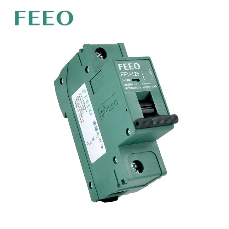 Single Pole 80A 100A 125 amp DC Circuit Breaker