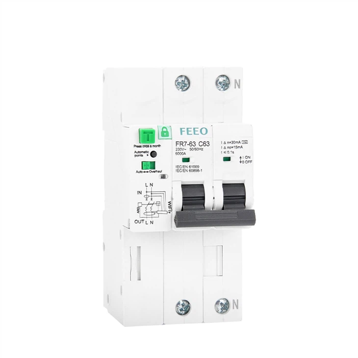 FR7-63 2P Wifi Smart Schaltung Unterbrecher